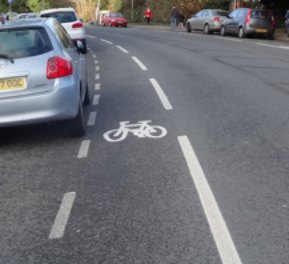 Cycle Lanes Before